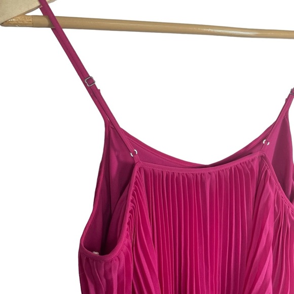 BCBGeneration Pleated Popover Mini Dress in Pink Size S - Picture 14 of 16